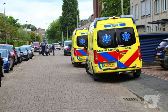 Flatwoningbrand met grote inzet hulpdiensten