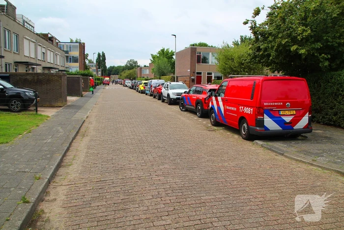 Flatwoningbrand met grote inzet hulpdiensten