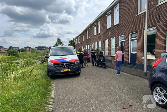 Kind aangereden door scooter
