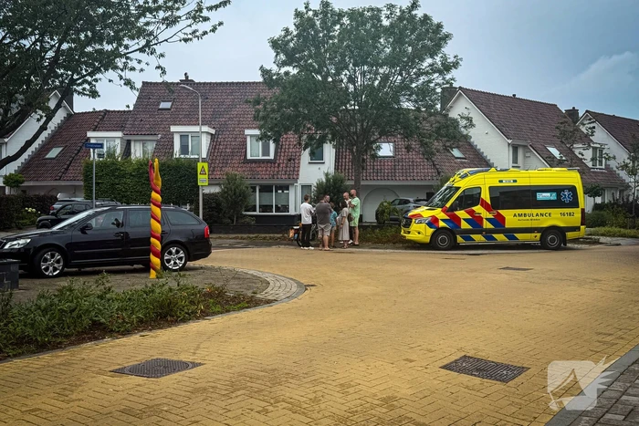 Postbezorger gewond na val