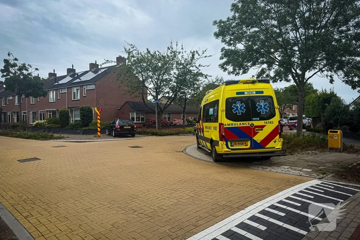 Postbezorger gewond na val