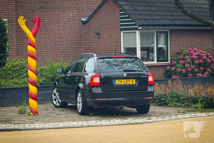 Postbezorger gewond na val