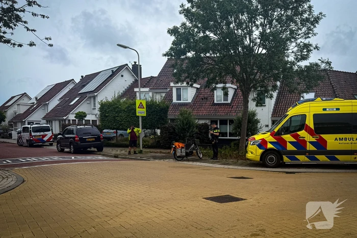Postbezorger gewond na val