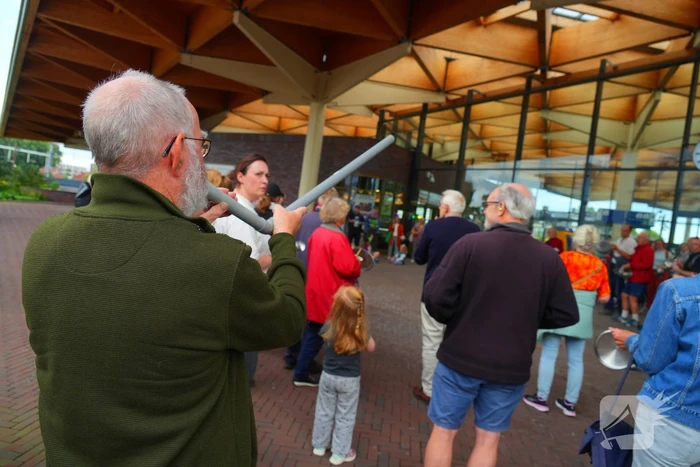 Protest tegen hongersnood trekt aandacht