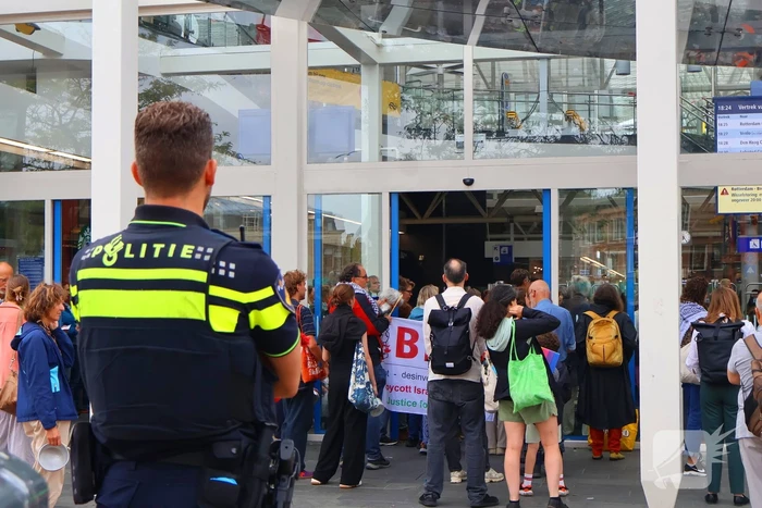 Demonstratie tegen uithongering in Gaza