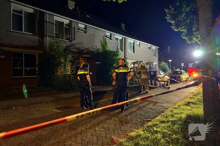 Woning getroffen door tweede explosie