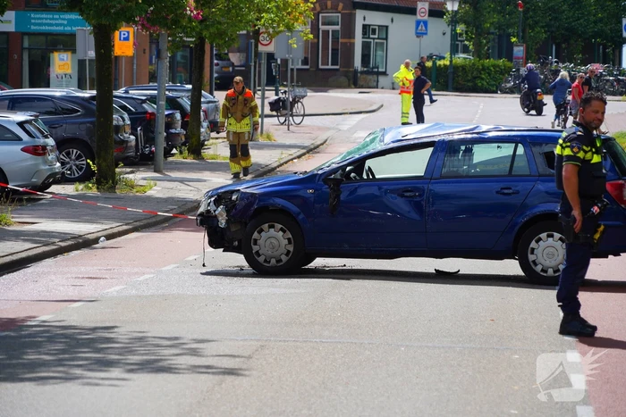 Twee gewonden bij ernstig ongeval
