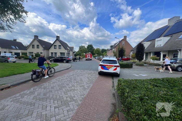 Wasdroger in brand, niemand gewond