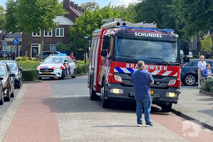 Wasdroger in brand, niemand gewond