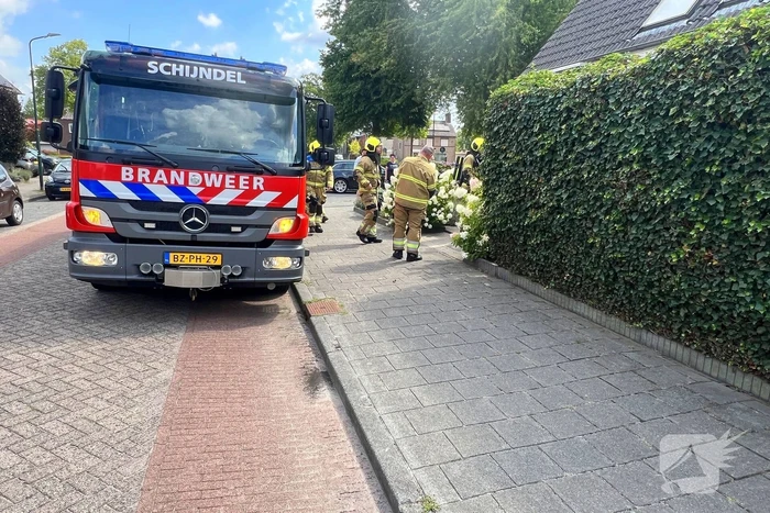 Wasdroger in brand, niemand gewond