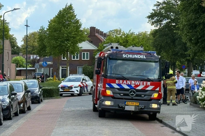 Wasdroger in brand, niemand gewond