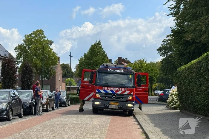 Wasdroger in brand, niemand gewond