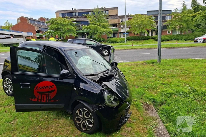 Botsing met forse schade