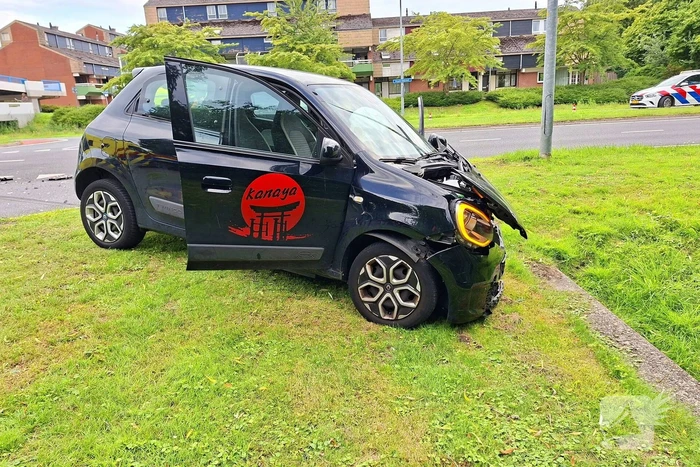 Botsing met forse schade