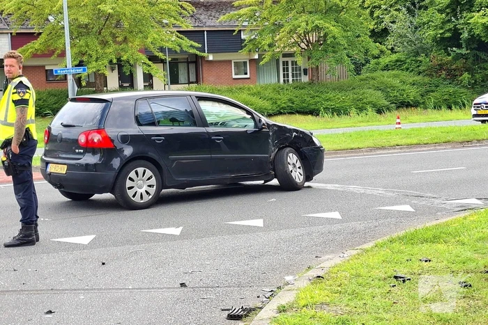 Botsing met forse schade