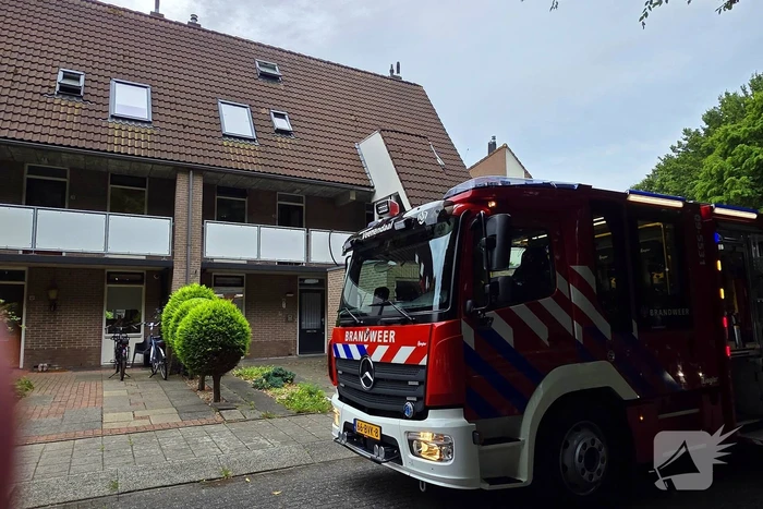 Woningbrand snel geblust