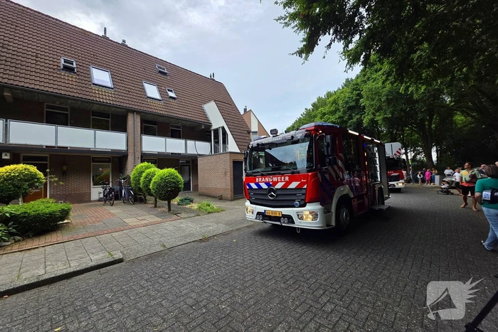 Woningbrand snel geblust