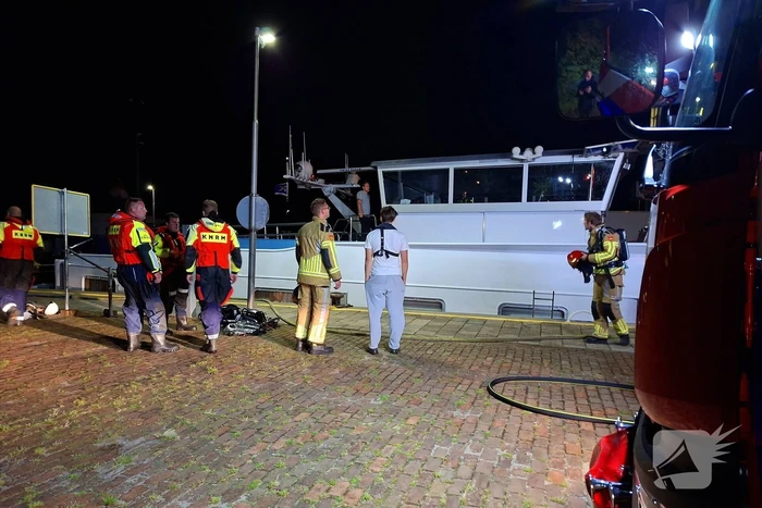 Snelle reactie op brand in machinekamer