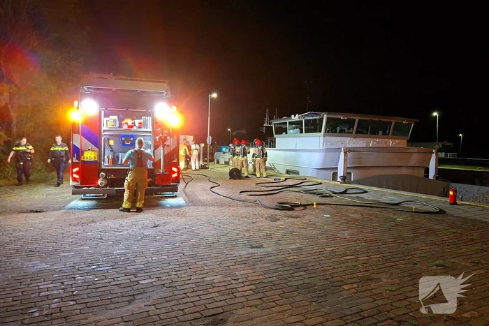 Snelle reactie op brand in machinekamer