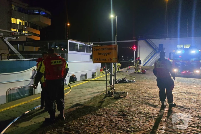 Snelle reactie op brand in machinekamer