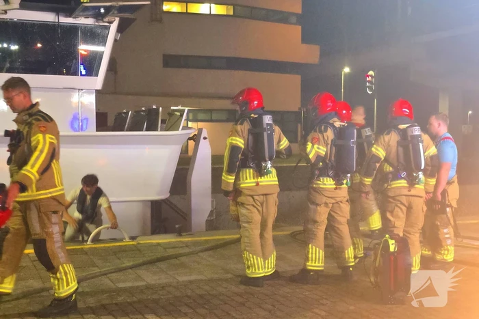 Snelle reactie op brand in machinekamer