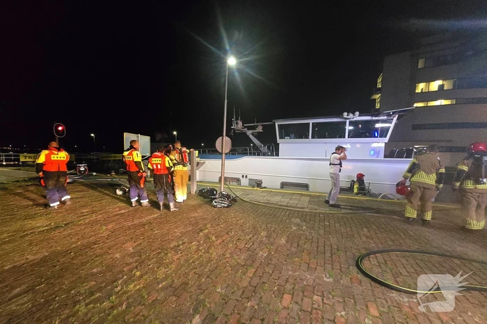Snelle reactie op brand in machinekamer