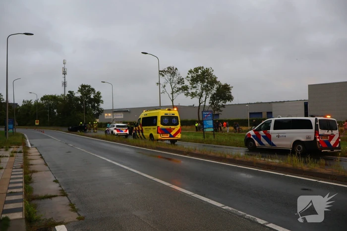 Auto uit de bocht bij ongeval