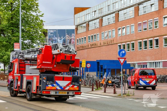 Brand in muziektheater leidt tot ontruiming