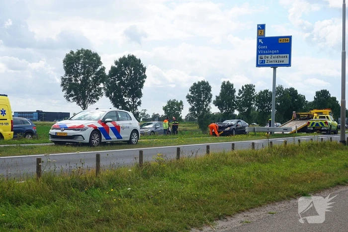 Botsing zorgt voor oponthoud