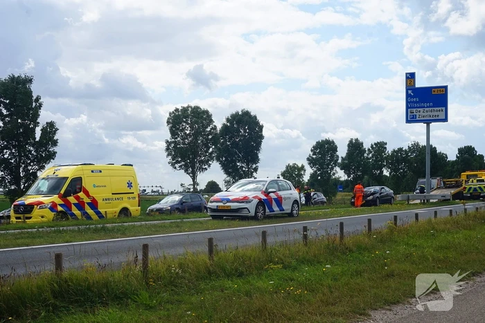 Botsing zorgt voor oponthoud