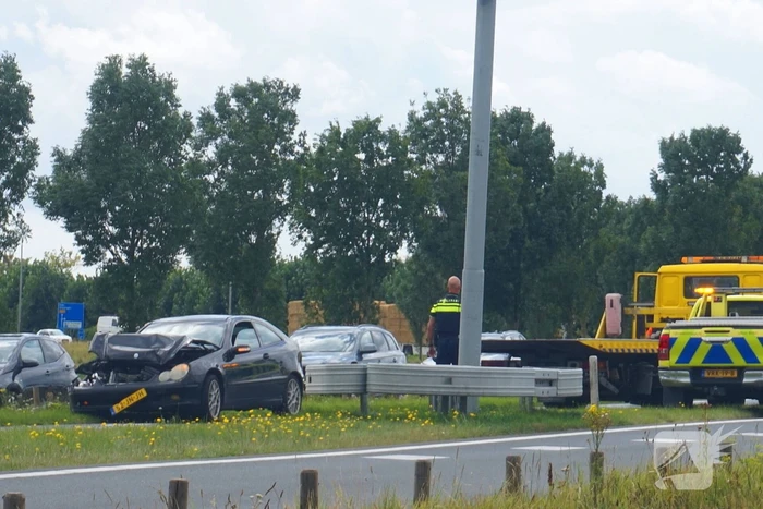 Botsing zorgt voor oponthoud