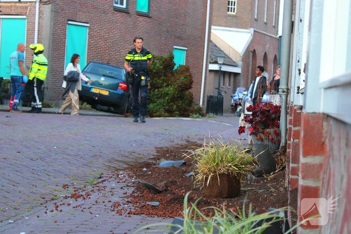 Auto ramt woning