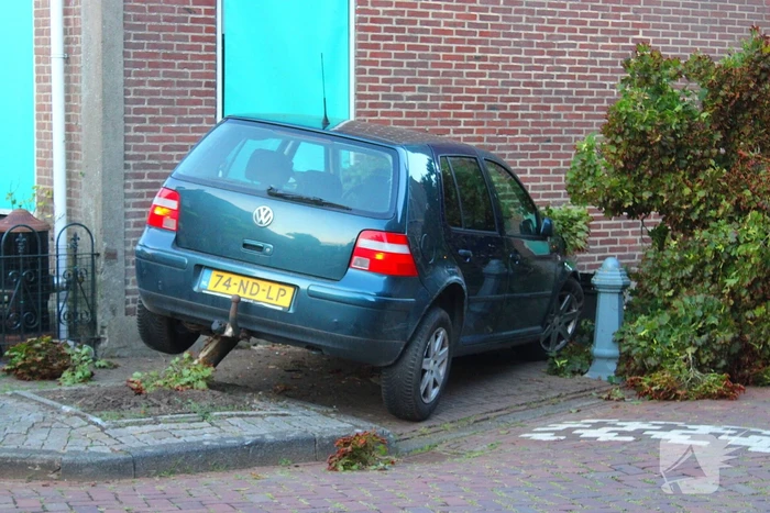 Auto ramt woning