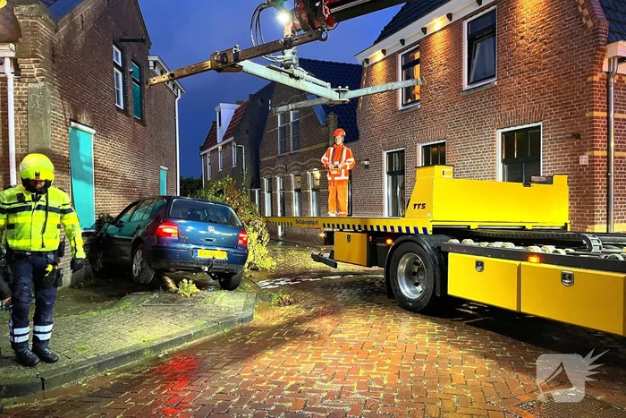 Auto ramt woning
