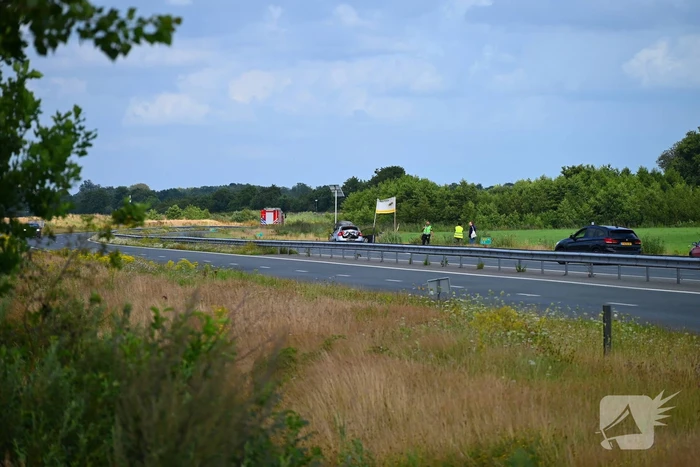 Geen brand bij ongeval maar wel schade