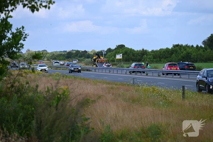 Geen brand bij ongeval maar wel schade