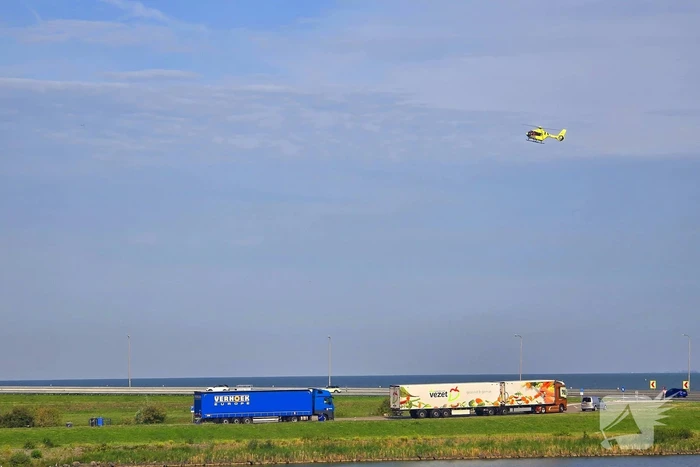 Traumahelikopter ingezet na fietsongeval