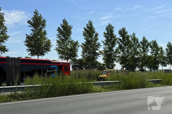 Stadsbus komt stil te liggen door lege accu