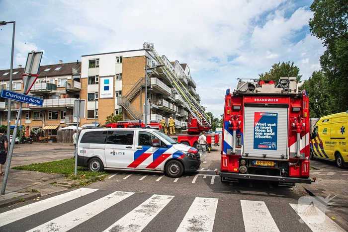 brand charloisse hoofd rotterdam