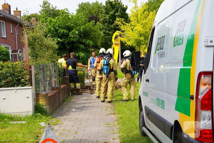 Gevaarlijke stoffen vrijgekomen