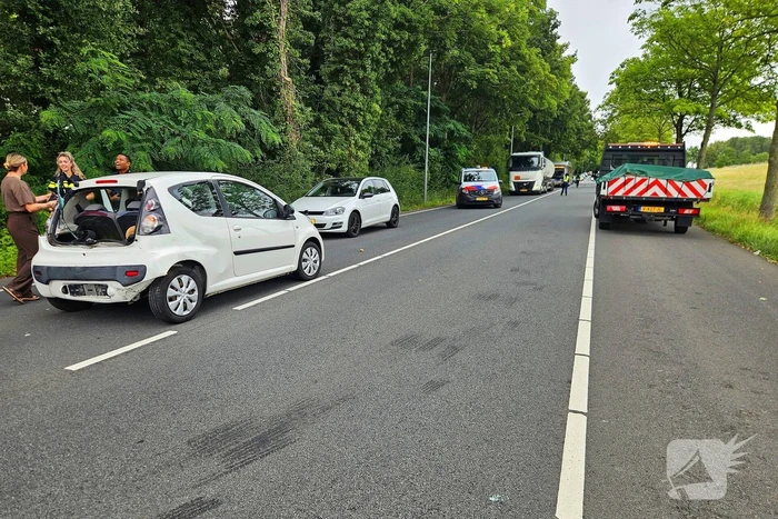 Politie onderzoekt kop-staartbotsing