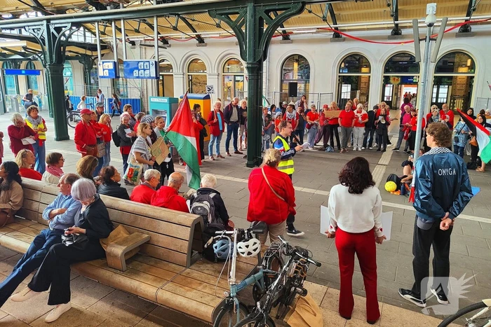 Demonstranten eisen aandacht voor Palestina