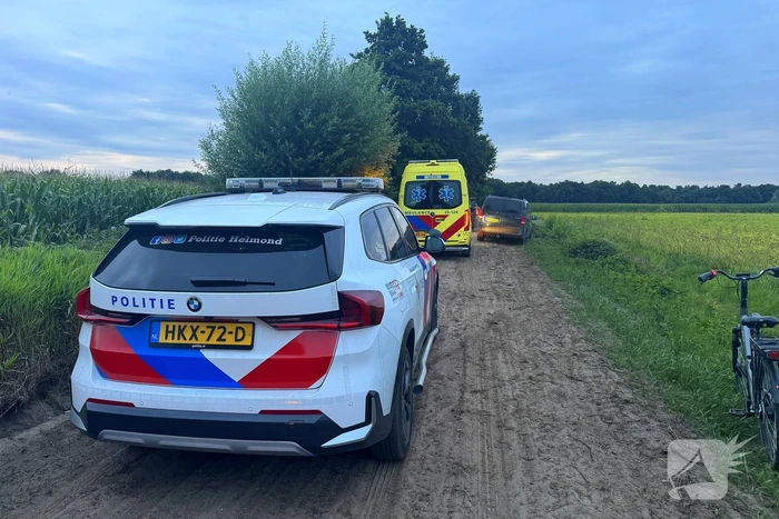 Jongeman gewond bij ongeval met crossmotor