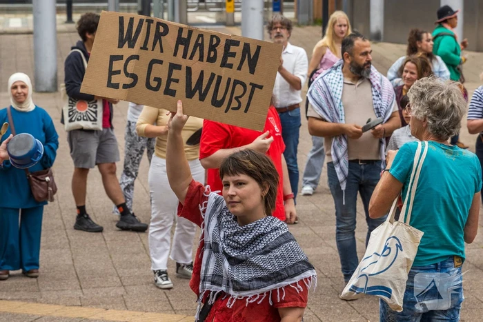 Protest klinkt luid voor Gaza