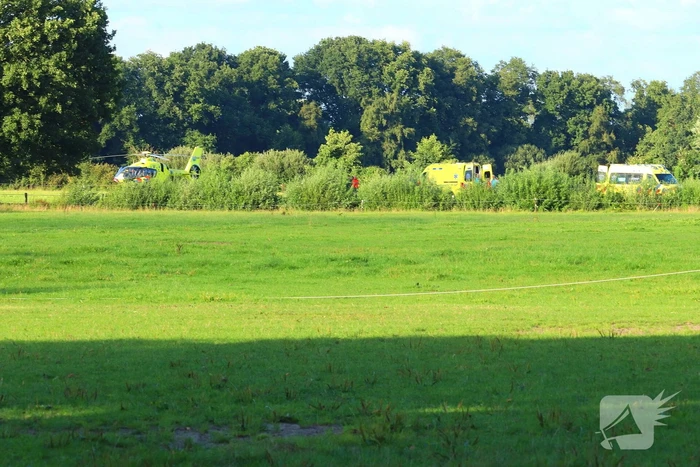 Traumateam ingezet bij noodsituatie in weiland