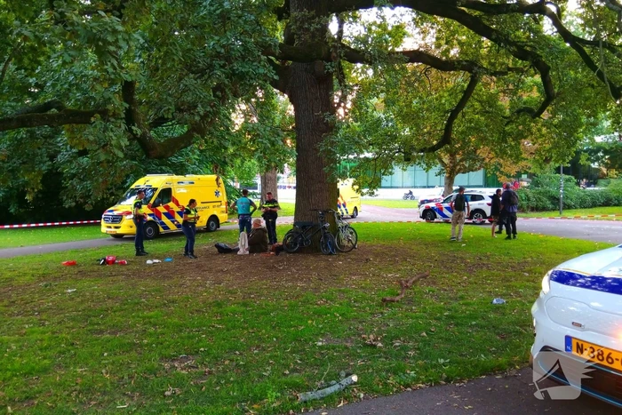 Traumahelikopter ingezet bij steekpartij