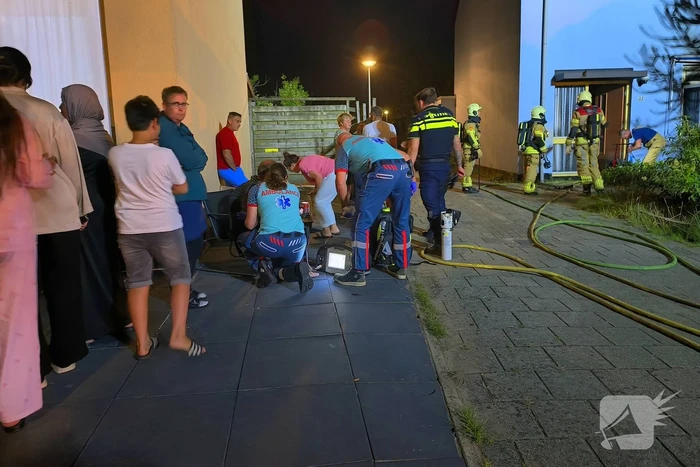 Veel rookontwikkeling bij woningbrand