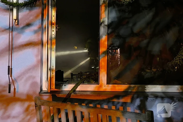 Veel rookontwikkeling bij woningbrand