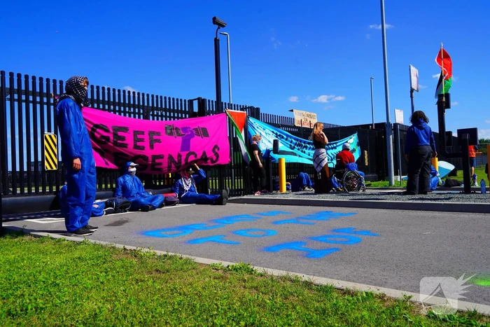 Datacenter geblokkeerd door demonstranten