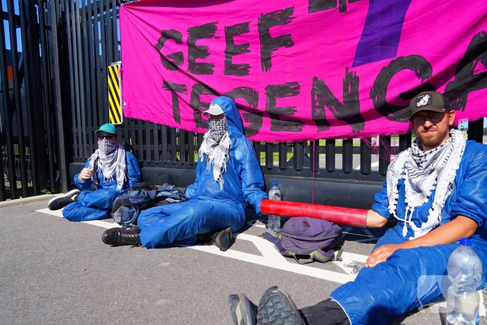 Datacenter geblokkeerd door demonstranten